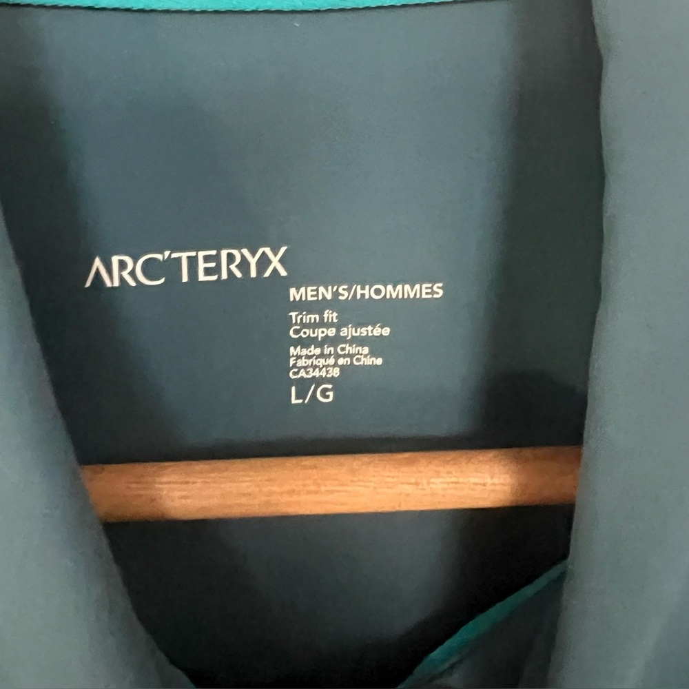 Arc’teryx Skyline Technical Snap Down Shirt Blue … - image 5